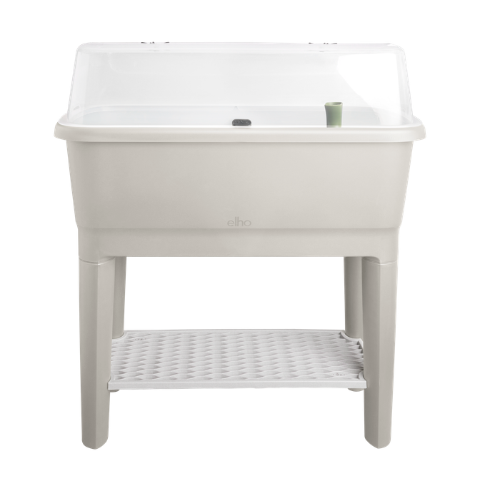 noa grow table warm grey
